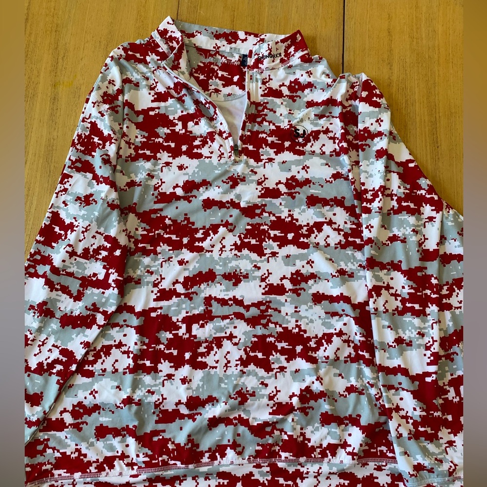 Swing Juice Camp 1/4 Zip Up Pullover Size 3XL XXXL Golf Shirt